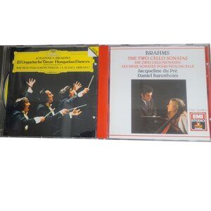 Brahms Classical Music Cd Collection Wiener Philharmoniker & Cello Sonatas